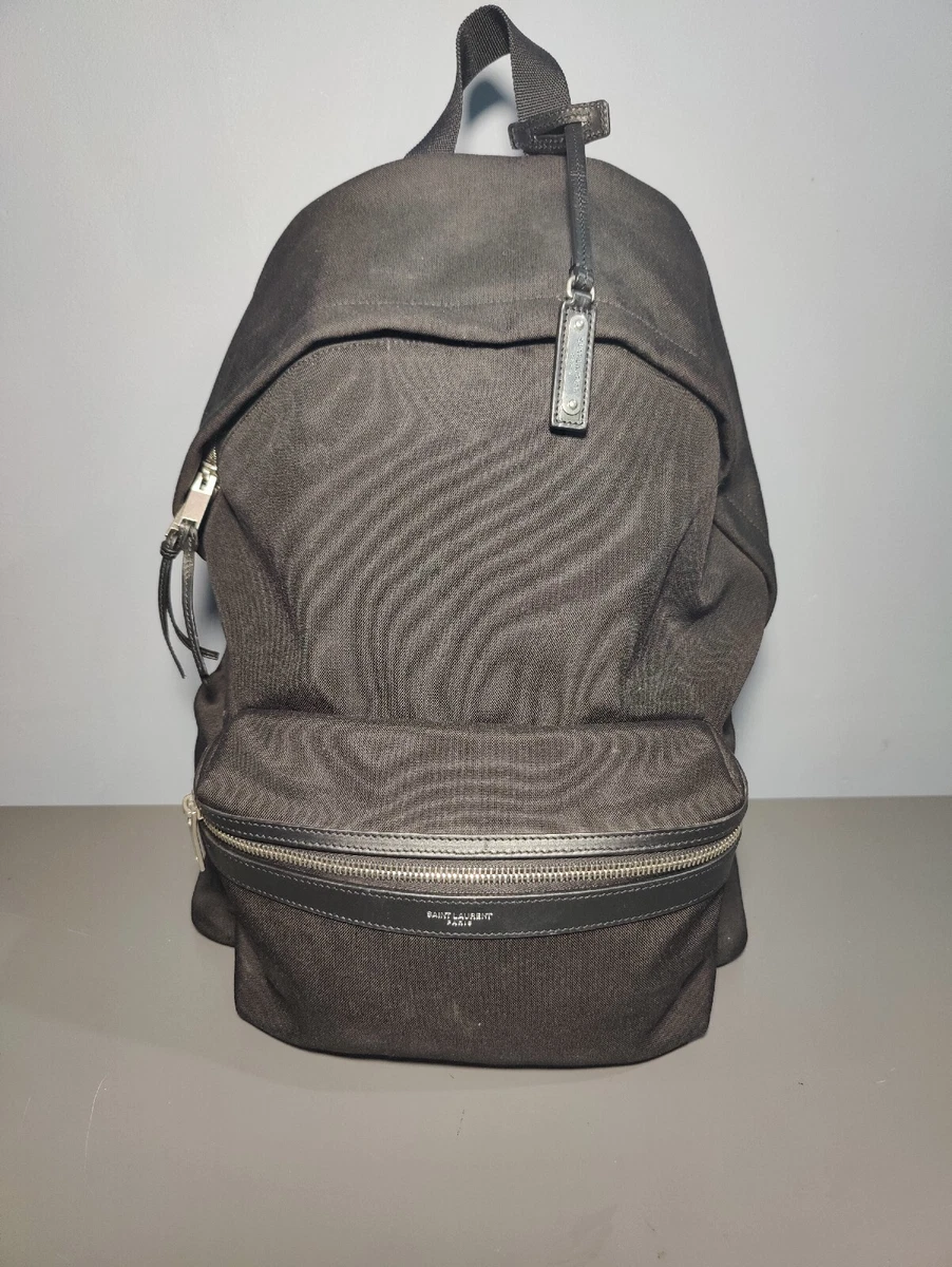 Saint laurent city backpack cheap leather