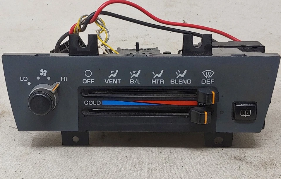 1992 1993 1994 CHEVROLET CAVALIER OEM КЛИМАТ-КОНТРОЛЬ ТЕМПЕРАТУРНЫЙ НАГРЕВАТЕЛЬ - Изображение 2 из 4