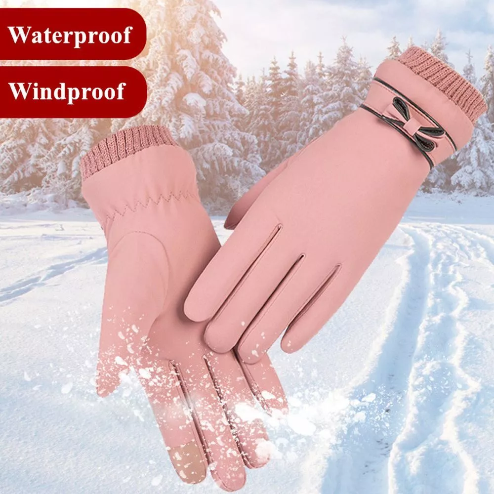 Womens leather online mittens with fingers