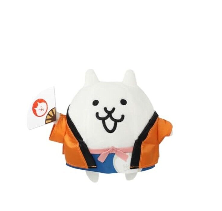 The Battle Cats Nyanko Daishoten Plush S size Neko Manager Official Japan  NEW