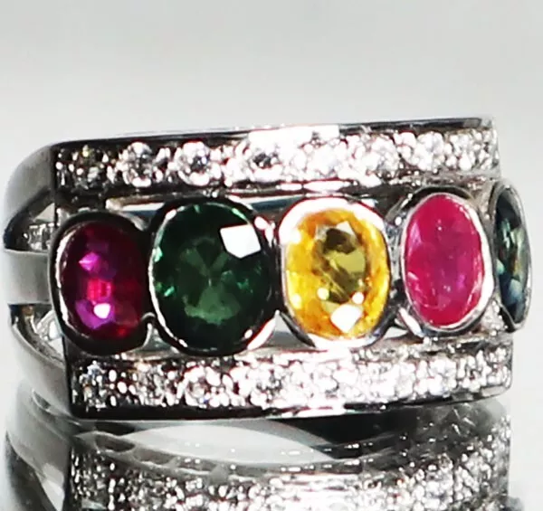 Multi colored gemstone names deals