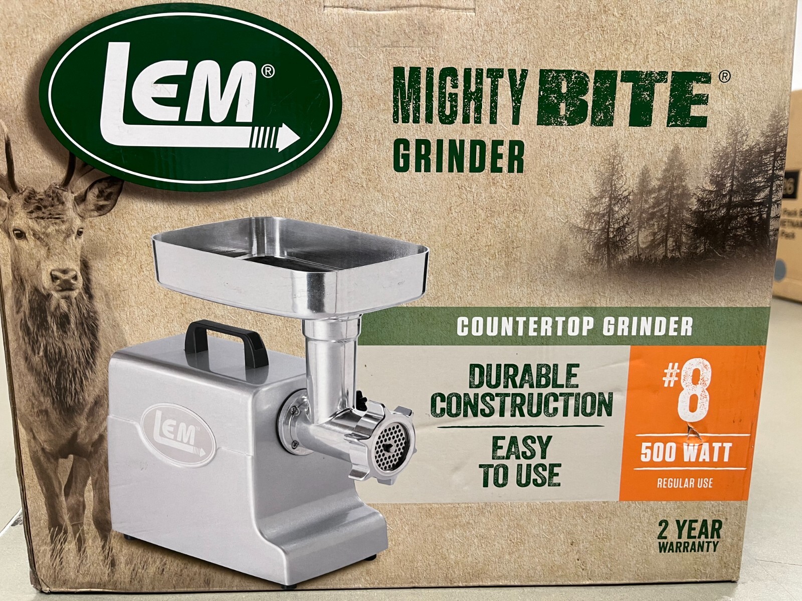 LEM 1158 Electric Meat Grinder Silver 642008794972 eBay