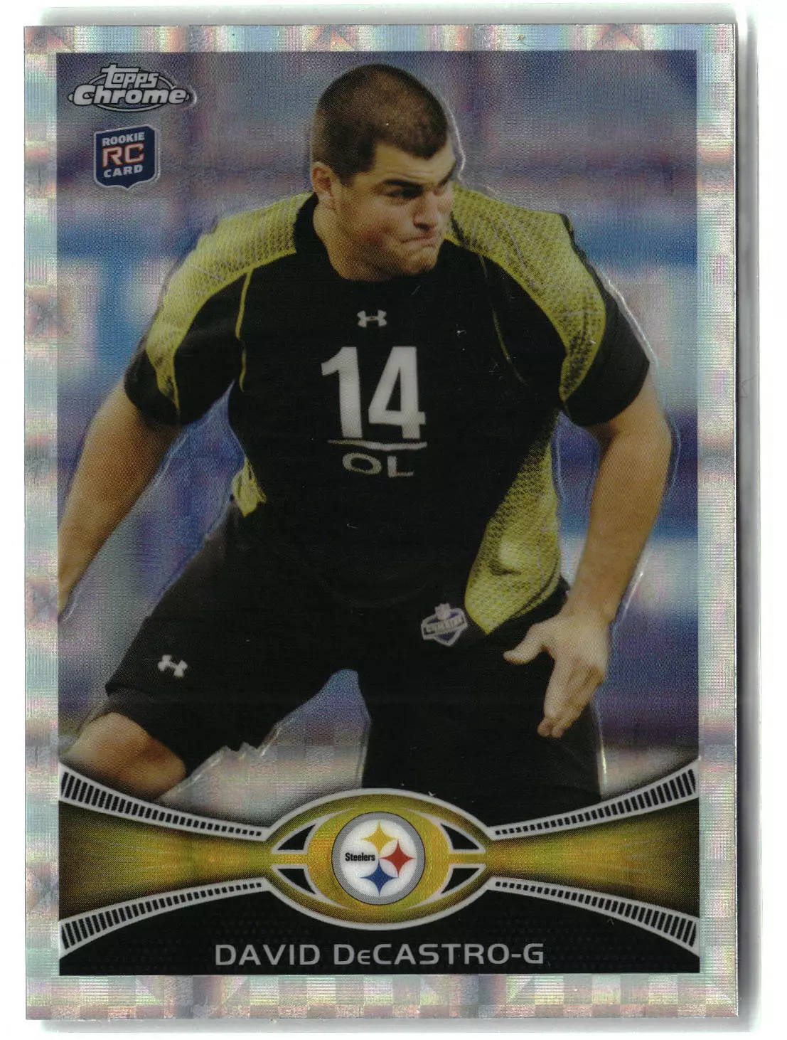 David Decastro trading card