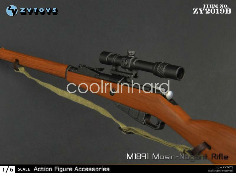 ZY Toys ZY2019B 1 6 M1891 Mosin–Nagant Sniper Rifle Gun For 12