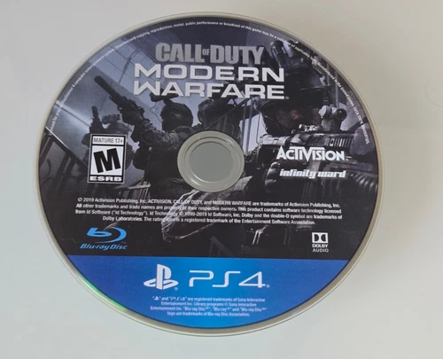 Call Of Duty: Modern Warfare (Sony PlayStation 4, PS4) Disc Only
