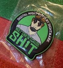 Sightmark “Holy Santa Clause Sh!t" PVC Patch, SHOT 🎯 Show, Hook & Loop, NEW!