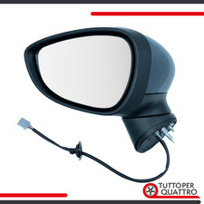 Specchietto Sinistro per Ford FIESTA (JA8), regolazione elettrica, con freccia.
