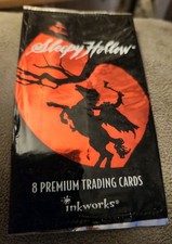1999 Sleepy Hollow Empty Foil Trading Card Wrapper