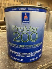 1 Gal. Sherwin Williams ProMar 200 Interior Paint 7029 Agreeable Gray/Eg-Shell