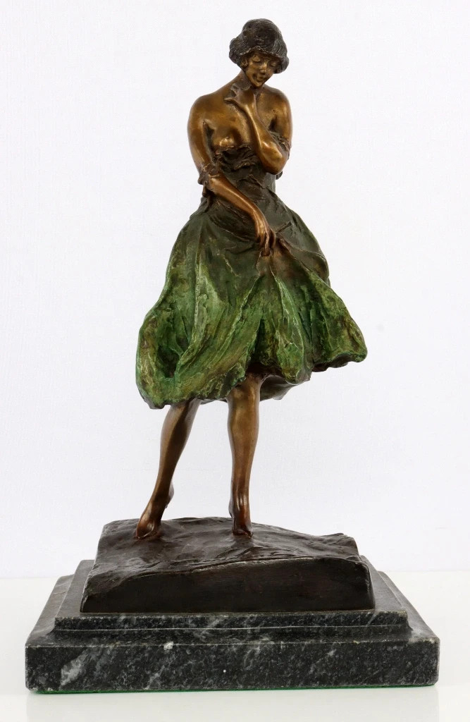 Louis Icart Globally Recognized Artist, Signed Bronze 