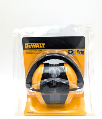 Dewalt DPG62-C Interceptor Protective Safety Earmuff Yellow/ Black, Adult - DN42