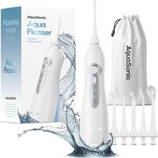Irrigador dental inalabrico y recargable para limpieza de dientes