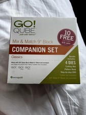 Go!Cube Mix Match 9" Block Companion Accuquilt