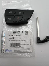 Genuine GM Transmitter Remote Smart Key Fob 13560216 OEM