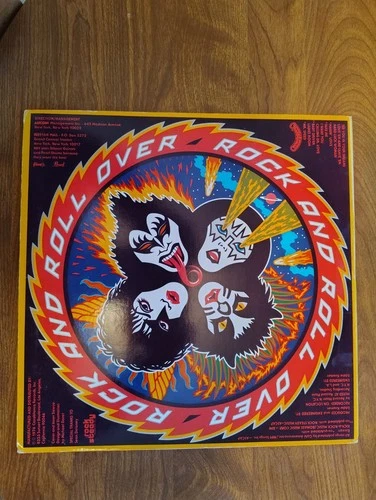 Kiss Rock and Roll Over Vinyl LP Record VERY GOOD CONDITION