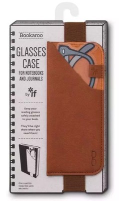 5035393412029 Bookaroo Glasses case Uchwyt na okulary brązowy IF