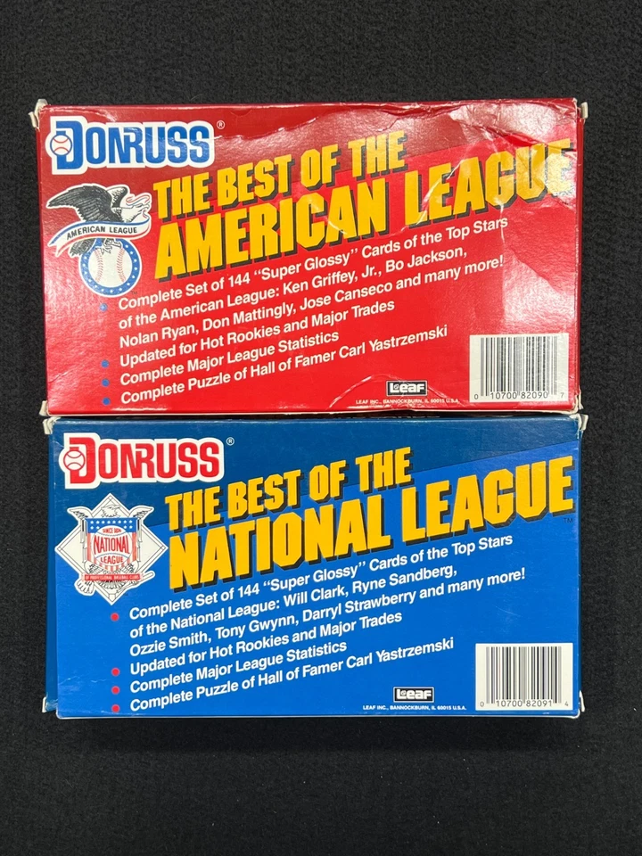 1990 Donruss Baseball Best of the American & National League Factory Sets - Image 2 of 3