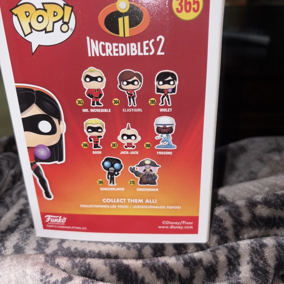 Funko POP! Disney - Figura Vinilo Los Increíbles 2 - VIOLETA - Nuevo en Caja Foto 3 de 4