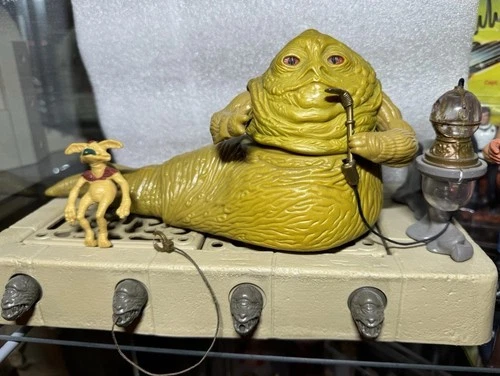 Complete Jabba the Hutt Playset 1983 STAR WARS Return Of The Jedi ROTJ