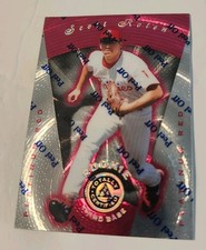 SCOTT ROLEN ROOKIE SP # 3443/3999  1997 PINNACLE ROOKIE TOTALLY CERTIFIED #112