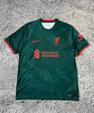 Nike Liverpool FC 2022/23 Third Jersey Green Dri-Fit Football Shirt Men’s Size L