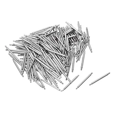 19mm Watch Band Pin 1.5mm Dia Steel Single Flanged End Spring Bar Pins 200pcs