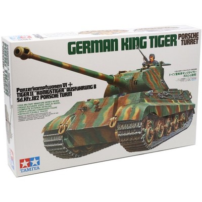 Tamiya 1/35 Militär Deutscher Königstiger Panzer Modellbausatz 35169