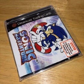 SONIC ADVENTURE CD SEGA DREAMCAST TRADING CARDS LIMITED RUN GAME PACK TS INSERTS