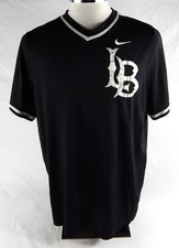 2020 Long Beach State Dirtbags #16 Game Used Black Jersey Baseball XL 615