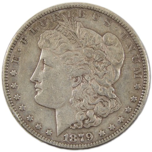 1879 S Rev 78 Morgan Dollar XF EF Extremely Fine Silver $1 SKU:I10576