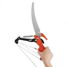 Extendable Tree Pole Pruner, 2 in 1 Outdoor High Branch Scissors Pruning Shea...