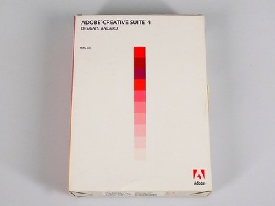 Adobe Creative Suite 4 Design Standard Upgrade CS3 Softwarepaket für Apple Mac