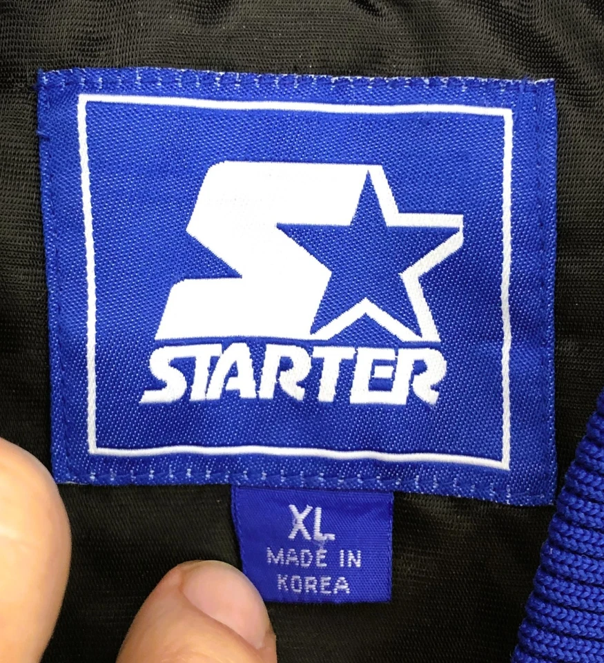 Chaqueta de satén negra vintage de los 90 Kentucky Wildcats Starter ~ talla XL Foto 4 de 4