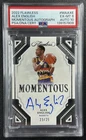 ALEX ENGLISH PSA 6 2022-23 PANINI FLAWLESS #MA-AXE MOMENTOUS AUTO 23/25