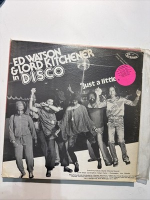 ed watson & lord kitchener in disco just a little bit Vintage Rare Vinyl Disco