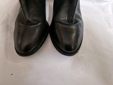 Clarks Artisan Black Ankle Boots Sz 8D. Benefits Charity