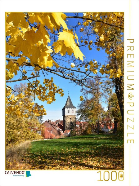 Calvendo Puzzle Hildesheim 1000 Teile Puzzle Hoch | 1000 Teile Lege-GrößE 64X48C-image