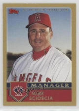 2003 Topps Gold /2003 Mike Scioscia #262