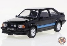 IXO Ford Escort MKIII RS Turbo 1984 Black 1/43 Model Car
