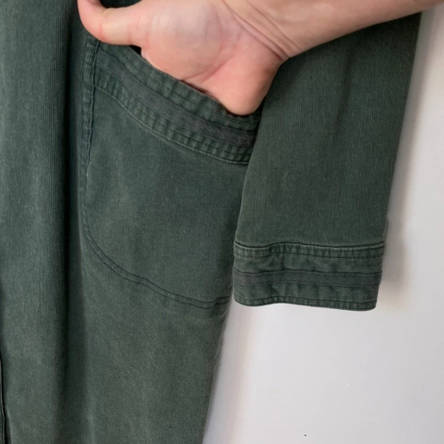 De Colección Territory Ahead Mujer Pana Camisa Vestido Talla 10 Botón Delantero Hasta la Rodilla Foto 3 de 4