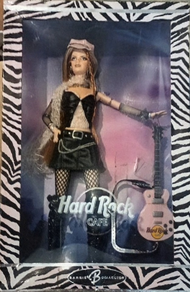 2004 Hard Rock Cafe Barbie Doll with Guitar Vintage Barbie