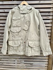 Hawkwood Mercantile Ventile SBS Smock Jacket Ecru Large UK Made