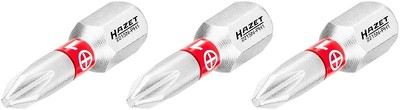 HAZET BIT - SECHSKANT 1/4'' - KREUZSCHLITZ PROFIL PH - PH1 -3-TLG.