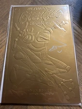 ALL CAPS ULTIMATE CYBERFROG: BLOOD HONEY GOLD COVER ETHAN VAN SCIVER SIGNED