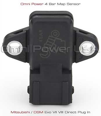 OMNIPOWER 4BAR SPEED DENSITY MAP SENSOR EVO 8 9