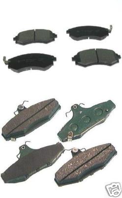 DAEWOO MUSSO KORANDO FRONT & REAR BRAKE DISCS & PADS 