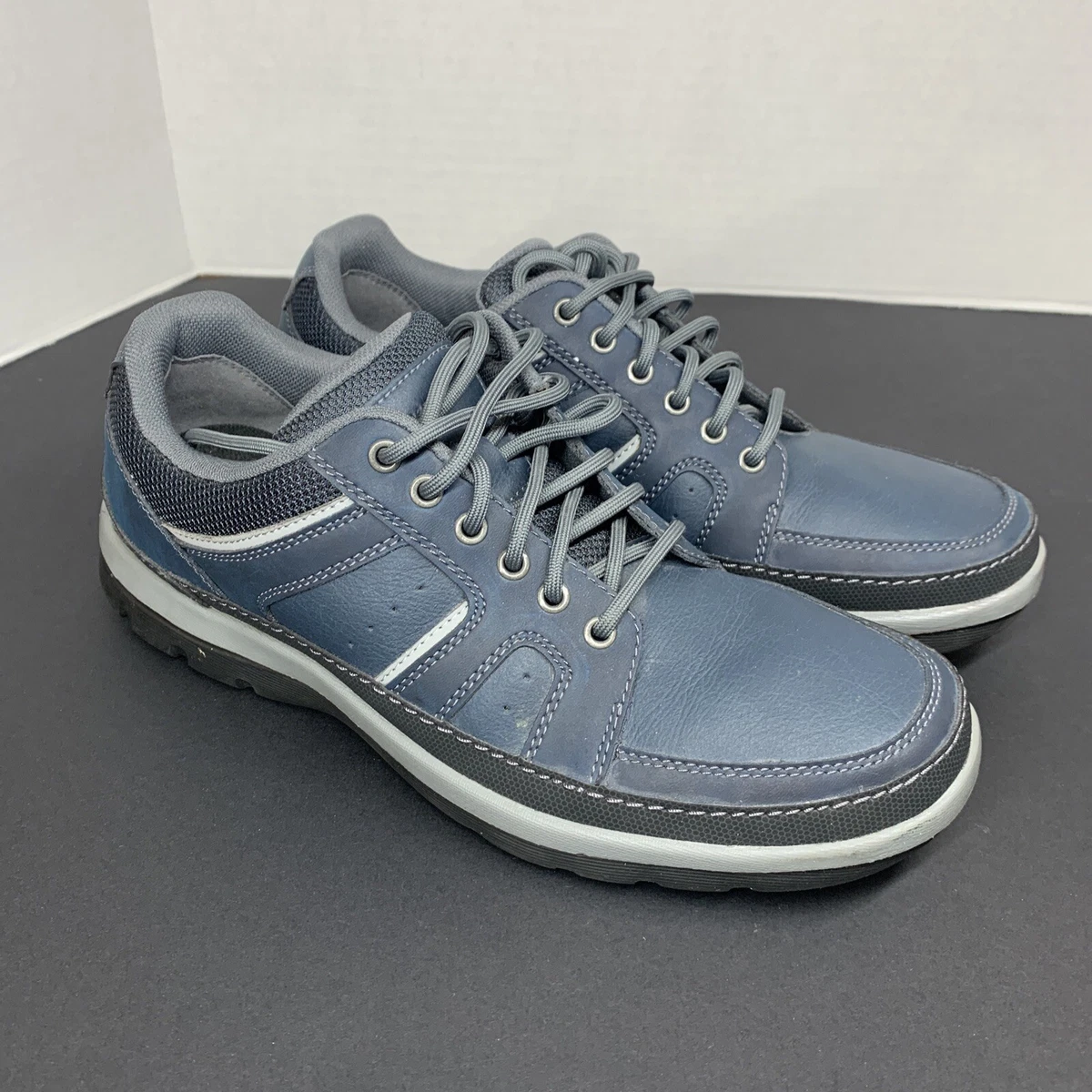 Blue rockport deals shoes