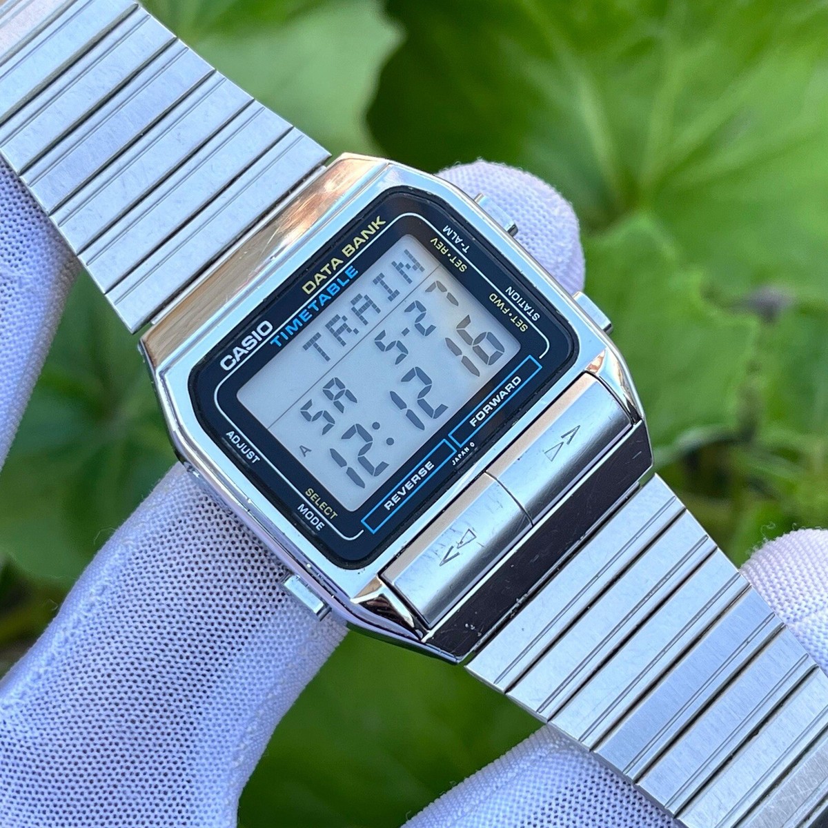 Vintage Casio DBT-700 Digital Data Bank Time Table Japan Made Men