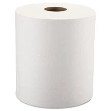 Win12906 8 In. X 800 Ft. Hardwound Roll Towels White 6 Rolls/carton