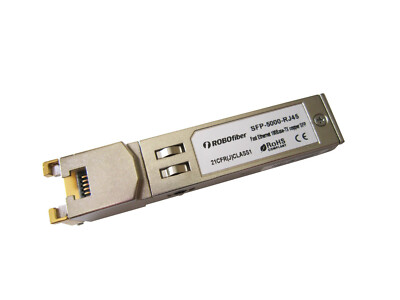 Fast Ethernet SFP transceiver copper RJ45 10/100Base-Tx Cisco ready
